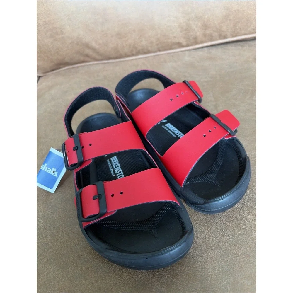 Birkenstock Kids Mogami model in red Size 33 US Size 2-2.5